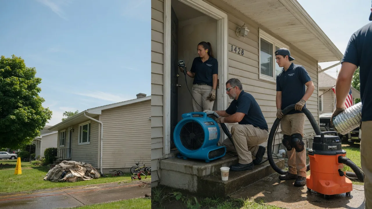 Water Damage Restoration in Beaverdam, OH near me